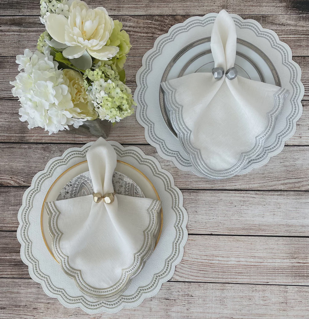 Belagravia Silver Placemats s/4