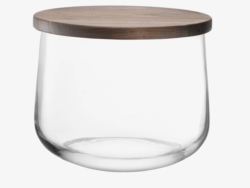 City Bowl Walnut Lid Large