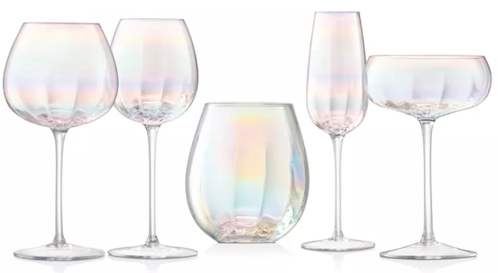 LSA Pearl Iridescent Tumblers Set/4