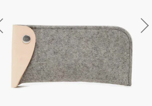 Felt Snap Eyeglass Sleeve