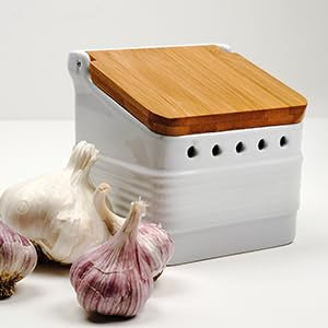 Garlic Keeper Stoneware