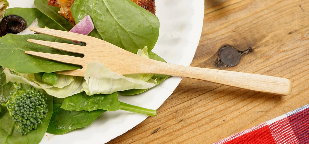 Bamboo Fork - 12 Pcs