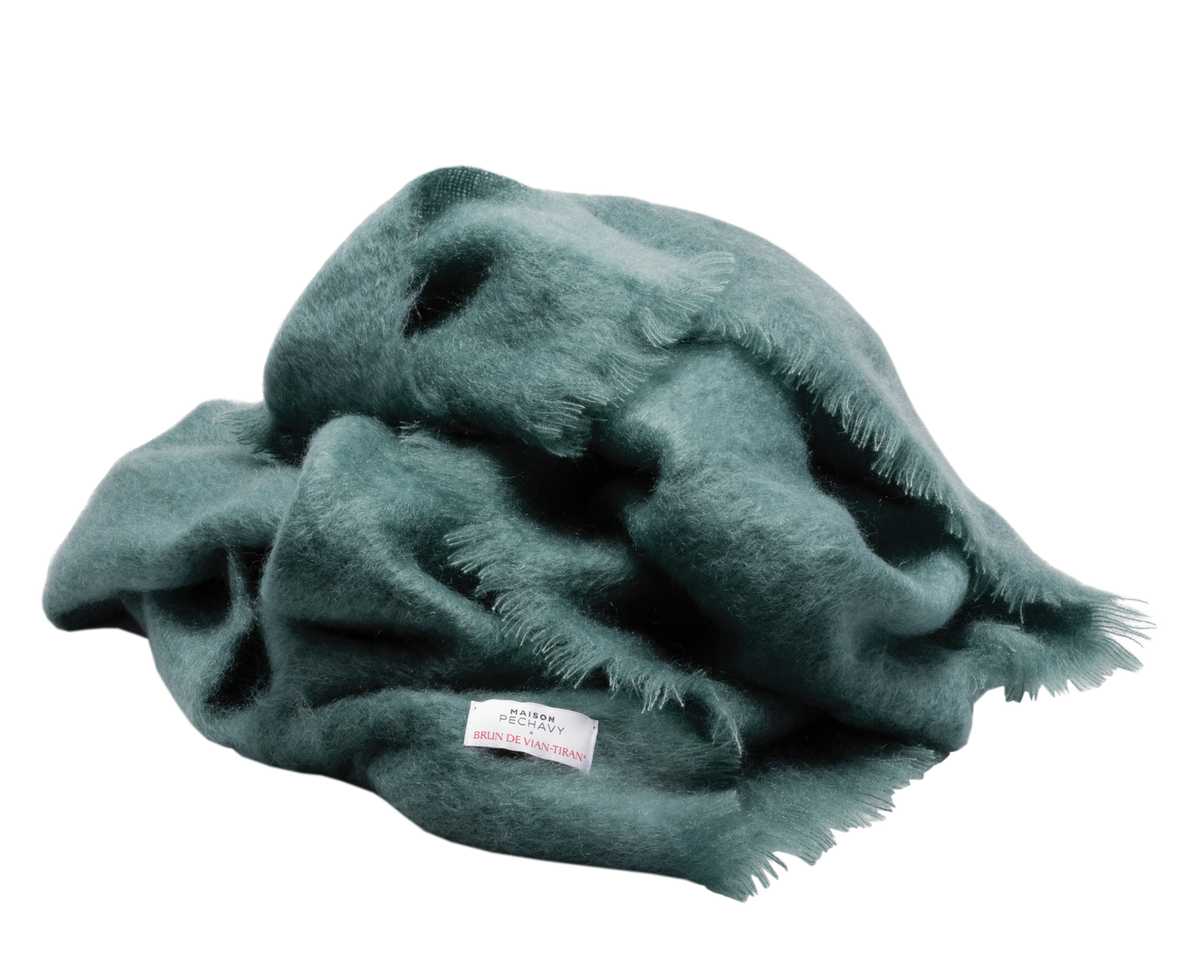 Mohair throw lewis and fay