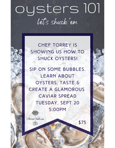 Oysters, Caviar & Bubbles!